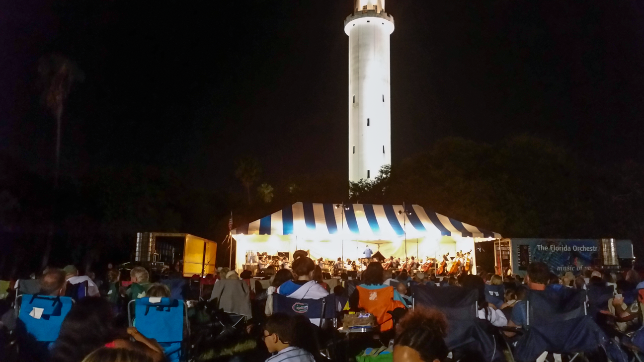 Florida Orchestra Pops in the Park Only In Tampa Bay